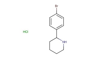 2-(4-bromophenyl)piperidine hydrochloride