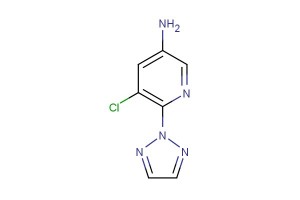 5-chloro-6-(2H-1,2,3-triazol-2-yl)pyridin-3-amine