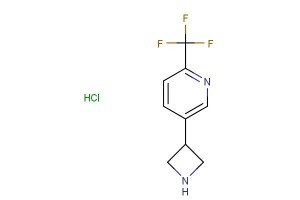 5-(azetidin-3-yl)-2-(trifluoromethyl)pyridine hydrochloride