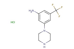 3-(piperazin-1-yl)-5-(trifluoromethyl)aniline hydrochloride