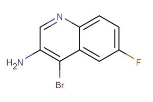 4-bromo-6-fluoroquinolin-3-amine