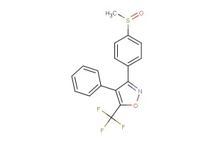 3-(4-(methylsulfinyl)phenyl)-4-phenyl-5-(trifluoromethyl)isoxazole
