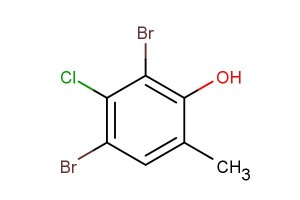 2,4-dibromo-3-chloro-6-methylphenol