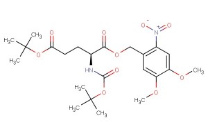 5-(tert-butyl) 1-(4,5-dimethoxy-2-nitrobenzyl) (tert-butoxycarbonyl)-L-glutamate