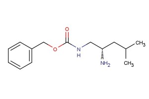 benzyl (S)-(2-amino-4-methylpentyl)carbamate