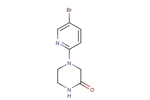 4-(5-bromopyridin-2-yl)piperazin-2-one