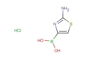 2-aminothiazol-4-ylboronic acid hydrochloride