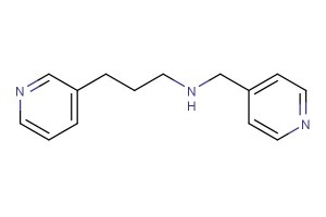 3-(pyridin-3-yl)-N-(pyridin-4-ylmethyl)propan-1-amine