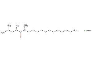 (S)-2-amino-N-dodecyl-N,4-dimethylpentanamide hydrochloride