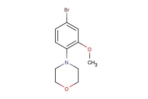 4-(4-bromo-2-methoxyphenyl)morpholine