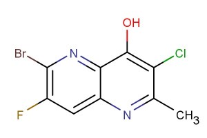 6-bromo-3-chloro-7-fluoro-2-methyl-1,5-naphthyridin-4-ol