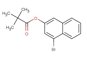 4-bromonaphthalen-2-yl pivalate