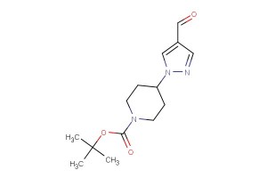tert-butyl 4-(4-formyl-1H-pyrazol-1-yl)piperidine-1-carboxylate
