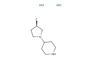 (R)-4-(3-fluoro-pyrrolidin-1-yl)-piperidine dihydrochloride