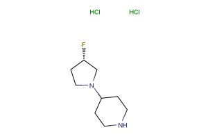 (S)-4-(3-fluoropyrrolidin-1-yl)piperidine dihydrochloride