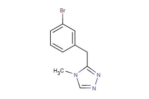 3-(3-bromobenzyl)-4-methyl-4H-1,2,4-triazole