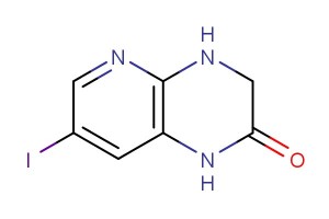 7-iodo-3,4-dihydropyrido[2,3-b]pyrazin-2(1H)-one