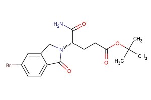 tert-butyl (S)-5-amino-4-(5-bromo-1-oxoisoindolin-2-yl)-5-oxopentanoate