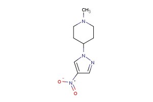 1-methyl-4-(4-nitro-1H-pyrazol-1-yl)piperidine