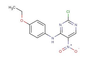 2-chloro-N-(4-ethoxyphenyl)-5-nitropyrimidin-4-amine