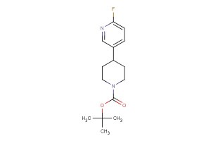 tert-butyl 4-(6-fluoropyridin-3-yl)piperidine-1-carboxylate