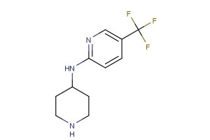 N-(piperidin-4-yl)-5-(trifluoromethyl)pyridin-2-amine