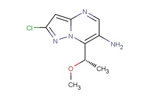 (S)-2-chloro-7-(1-methoxyethyl)pyrazolo[1,5-a]pyrimidin-6-amine