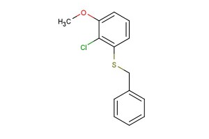 benzyl(2-chloro-3-methoxyphenyl)sulfane