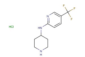 N-(piperidin-4-yl)-5-(trifluoromethyl)pyridin-2-amine hydrochloride
