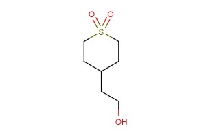4-(2-hydroxyethyl)tetrahydro-2H-thiopyran 1,1-dioxide