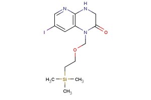 7-iodo-1-((2-(trimethylsilyl)ethoxy)methyl)-3,4-dihydropyrido[2,3-b]pyrazin-2(1H)-one