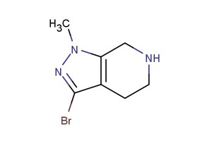 3-bromo-1-methyl-4,5,6,7-tetrahydro-1H-pyrazolo[3,4-c]pyridine