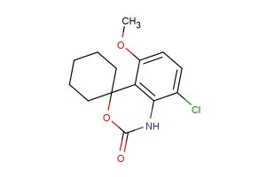 8-chloro-5-methoxyspiro[benzo[d][1,3]oxazine-4,1'-cyclohexan]-2(1H)-one