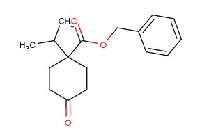 benzyl 1-isopropyl-4-oxocyclohexane-1-carboxylate