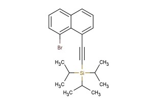 ((8-bromonaphthalen-1-yl)ethynyl)triisopropylsilane