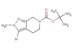 tert-butyl 3-bromo-2-methyl-2,4,5,7-tetrahydro-6H-pyrazolo[3,4-c]pyridine-6-carboxylate