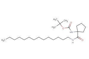 tert-butyl (1-(tetradecylcarbamoyl)cyclopentyl)carbamate