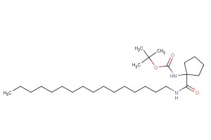 tert-butyl (1-(hexadecylcarbamoyl)cyclopentyl)carbamate