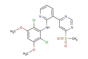 N-(2,6-dichloro-3,5-dimethoxyphenyl)-3-(6-(methylsulfonyl)pyrimidin-4-yl)pyridin-2-amine