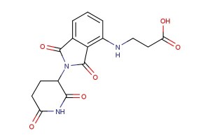 3-((2-(2,6-dioxopiperidin-3-yl)-1,3-dioxoisoindolin-4-yl)amino)propanoic acid