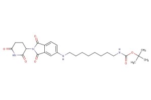 tert-butyl (8-((2-(2,6-dioxopiperidin-3-yl)-1,3-dioxoisoindolin-5-yl)amino)octyl)carbamate