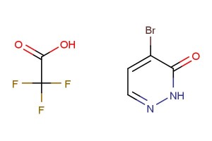 4-bromopyridazin-3(2H)-one 2,2,2-trifluoroacetate