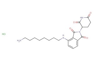 Pomalidomide 4'-alkylC8-amine HCl