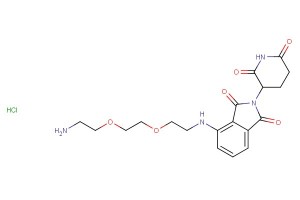 Pomalidomide 4'-PEG2-amine HCl