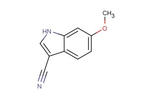 6-methoxy-1H-indole-3-carbonitrile