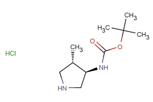 tert-butyl ((3R,4S)-4-methylpyrrolidin-3-yl)carbamate hydrochloride