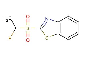 2-((1-fluoroethyl)sulfonyl)benzo[d]thiazole