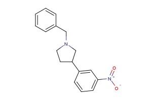 1-benzyl-3-(3-nitrophenyl)pyrrolidine