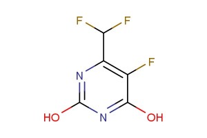 6-(difluoromethyl)-5-fluoropyrimidine-2,4-diol