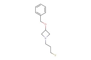 3-(benzyloxy)-1-(3-fluoropropyl)azetidine
